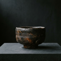 用の美からアートへ昇華する伝統工芸と現代空間の接点を象徴する静謐な概念図