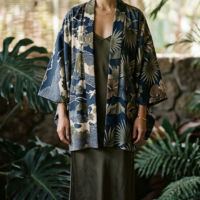 アロハシャツと和装の深い結びつきを示すコンセプチュアルアート