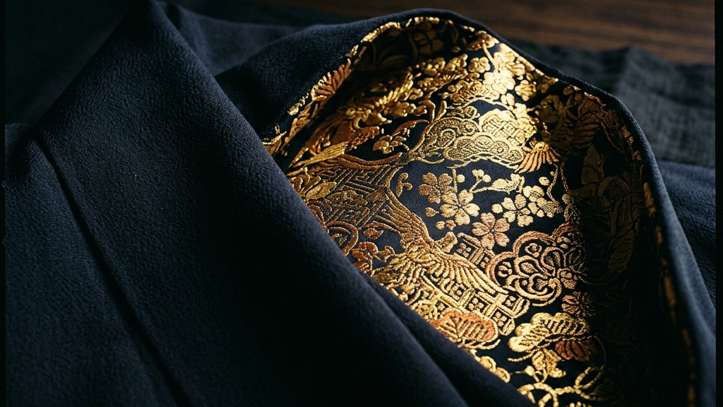 裏地への密やかな装飾が示唆する、引き算の美学と静寂なる抵抗