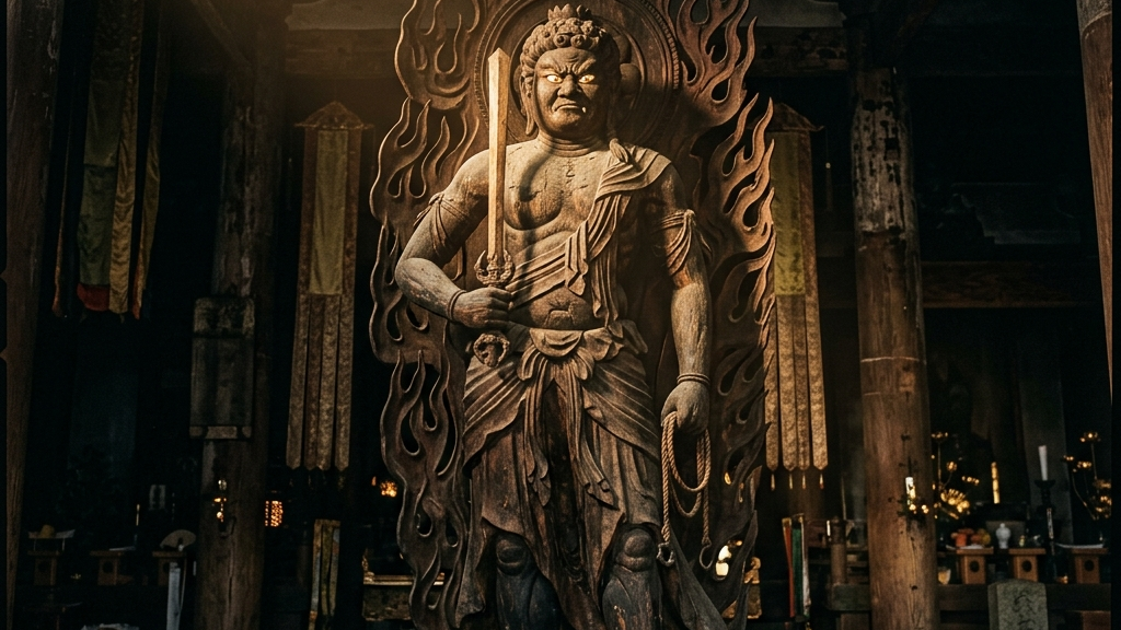 運慶作 浄楽寺不動明王立像の凄絶なる眼差し