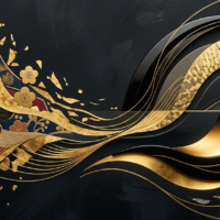 金沢の新しい工芸アートを象徴する抽象表現画像