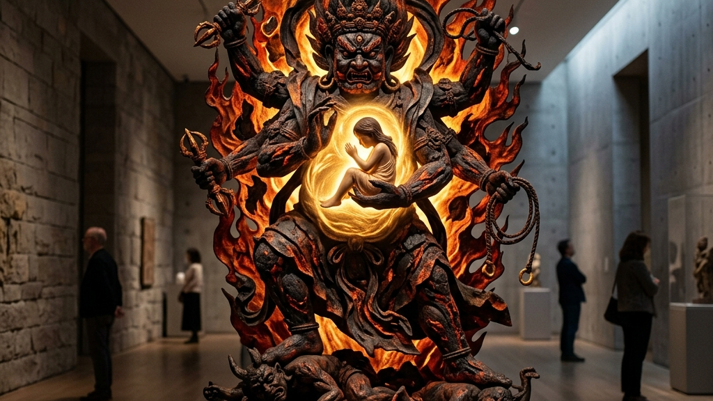 峻烈なる怒りの奥に秘められた絶対的な慈悲と霊的な救済