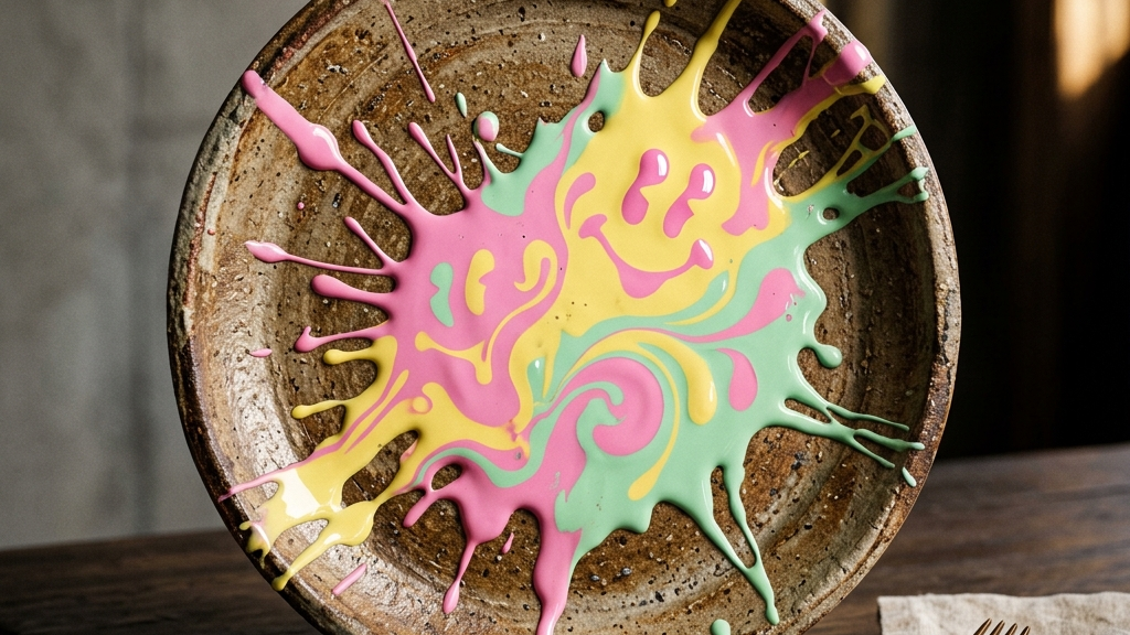 伝統と現代が交差するポップな色彩と土の融合