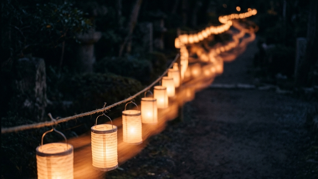 現代から未来へ継承される無数の灯火と神事の影