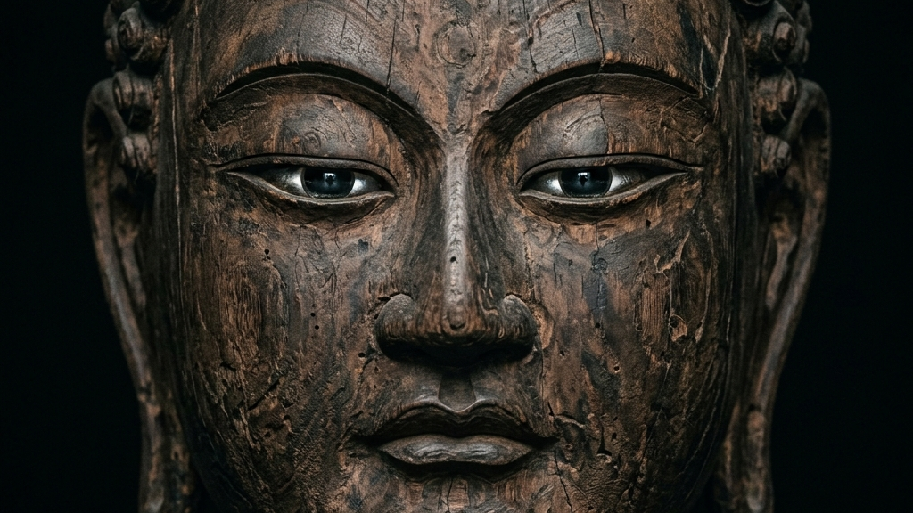 私たちが歴史を見るのではなく、歴史的仏像から私たちが見据えられているという視座の転換