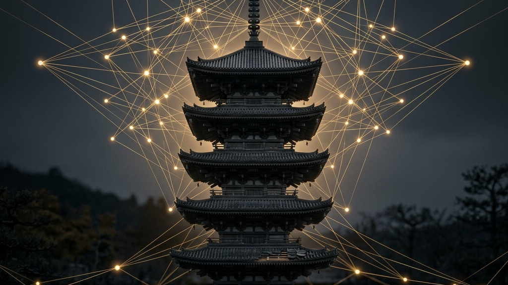 栃木県の重要文化財とクラウドファンディングを通じた資金調達の概念図