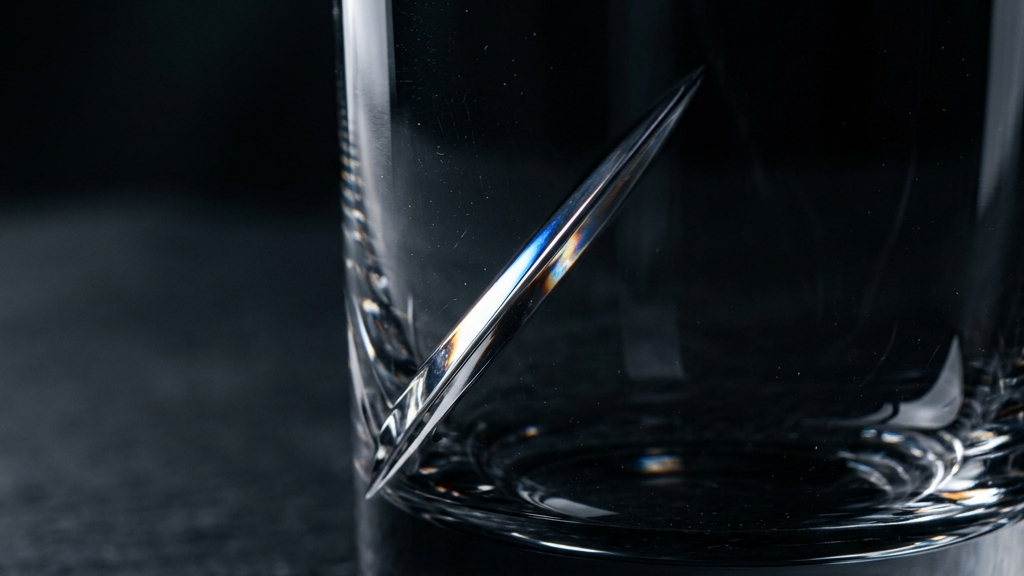 静寂に佇む極限まで装飾を削ぎ落とした江戸切子