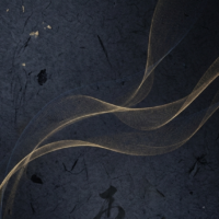 伝統的な和紙の質感と微弱なデジタルの光跡が交差する静謐なアイキャッチ画像