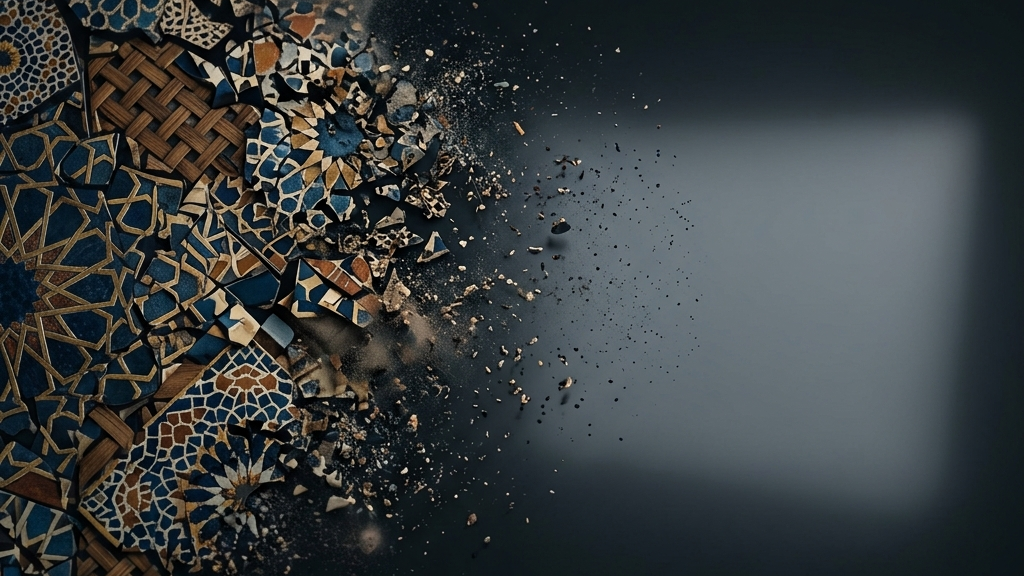 伝統柄が削ぎ落とされ純粋なクリアへと還る軌跡