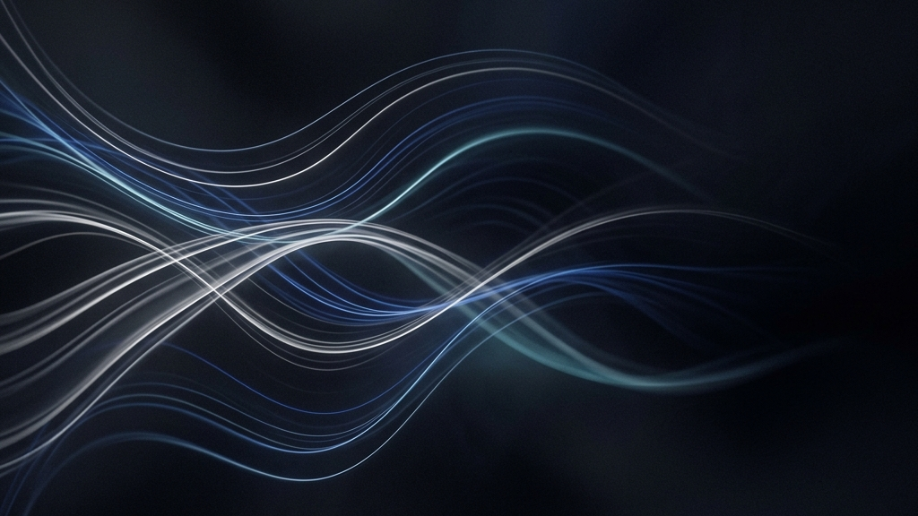 無意識の境地を表す静謐な抽象概念アート