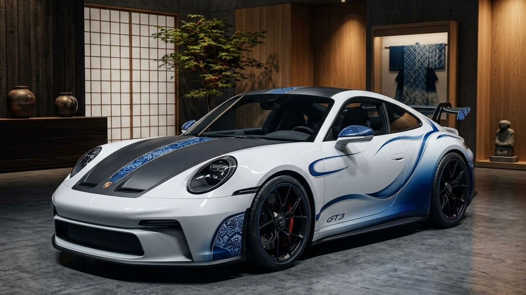 ポルシェ 911 GT3 アルティザンエディションの静謐なる外観