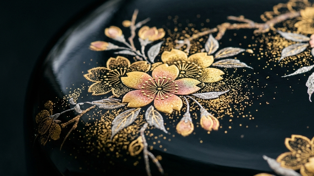 駿河蒔絵の展示会 江戸の伝統工芸が魅せる極彩色の知層 – Kakera