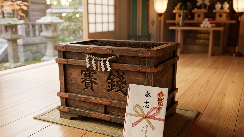 全国から寄せられる寄付と奉献によって支えられる式年遷宮
