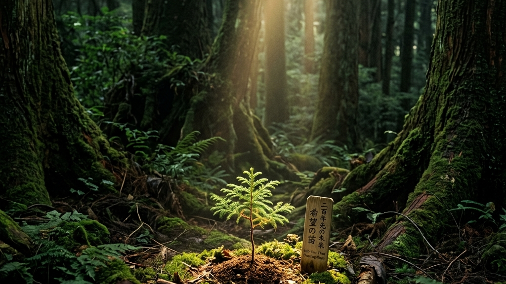200年後の自給自足を目指して植樹が続けられる神宮備林